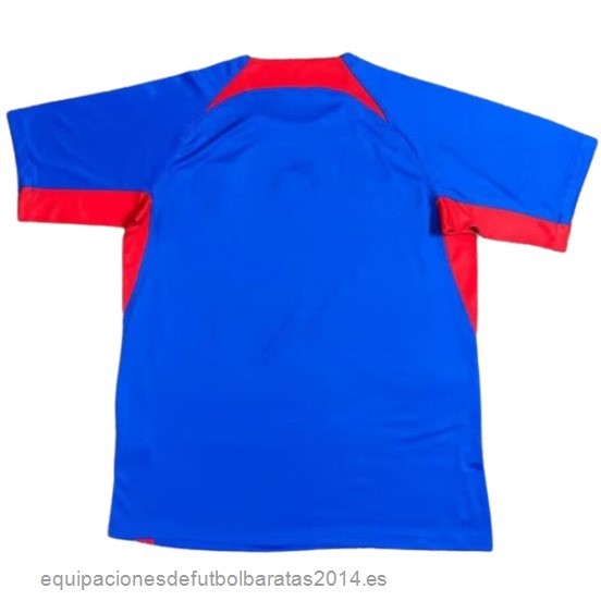 Nuevo Tailandia 1ª Camiseta Eslovaquia 2024 Azul Baratas